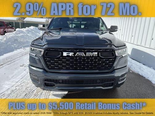 Blue Metallic 2026 RAM 1500 Big Horn/Lone Star