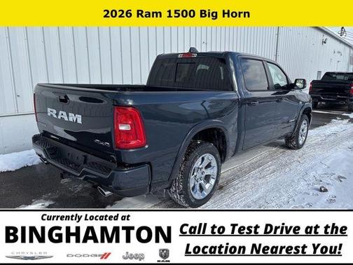 Blue Metallic 2026 RAM 1500 Big Horn/Lone Star