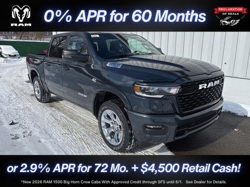 Blue Metallic 2026 RAM 1500 Big Horn/Lone Star