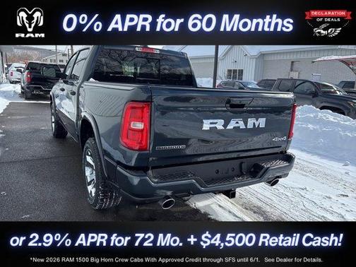 Blue Metallic 2026 RAM 1500 Big Horn/Lone Star