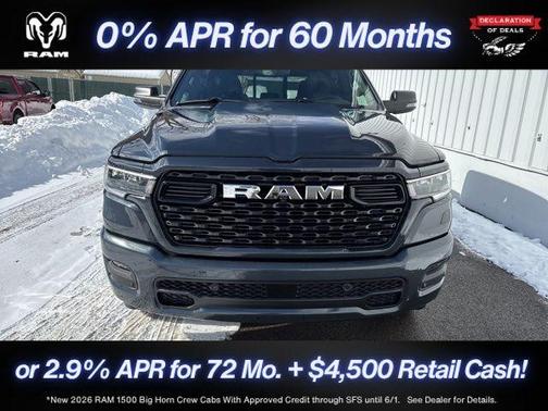 Blue Metallic 2026 RAM 1500 Big Horn/Lone Star