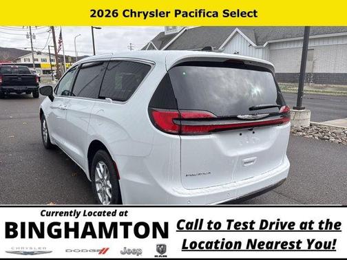 Bright White Clearcoat 2026 Chrysler Pacifica Select