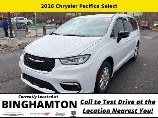 Bright White Clearcoat 2026 Chrysler Pacifica Select