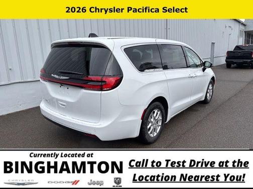 Bright White Clearcoat 2026 Chrysler Pacifica Select