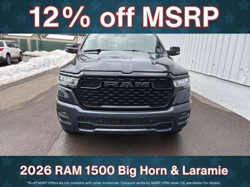 Blue Metallic 2026 RAM 1500 Big Horn/Lone Star