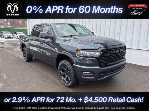 Blue Metallic 2026 RAM 1500 Big Horn/Lone Star