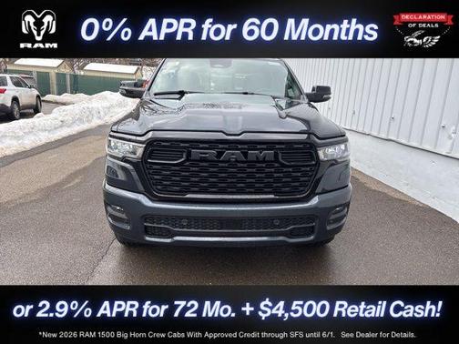 Blue Metallic 2026 RAM 1500 Big Horn/Lone Star