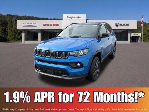 Hydro Blue Pearlcoat 2026 Jeep Compass Limited