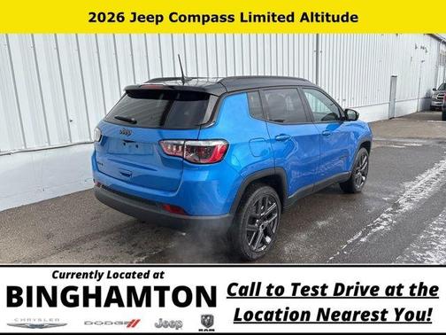 Hydro Blue Pearlcoat 2026 Jeep Compass Limited