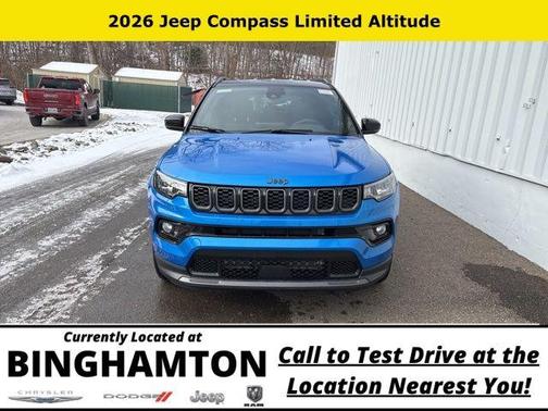 Hydro Blue Pearlcoat 2026 Jeep Compass Limited