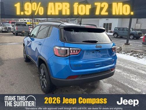 Hydro Blue Pearlcoat 2026 Jeep Compass Limited