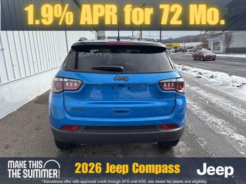 Hydro Blue Pearlcoat 2026 Jeep Compass Limited