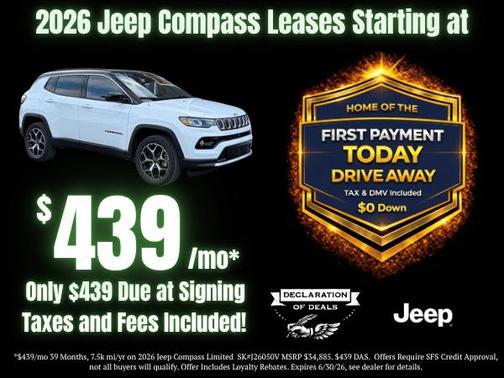 JOOSE 2026 Jeep Compass Limited