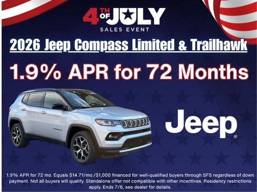 JOOSE 2026 Jeep Compass Limited