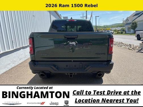 Serrano Red 2026 RAM 1500 Rebel