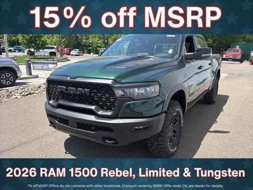 Serrano Red 2026 RAM 1500 Rebel