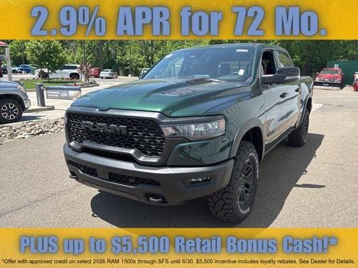 Serrano Red 2026 RAM 1500 Rebel