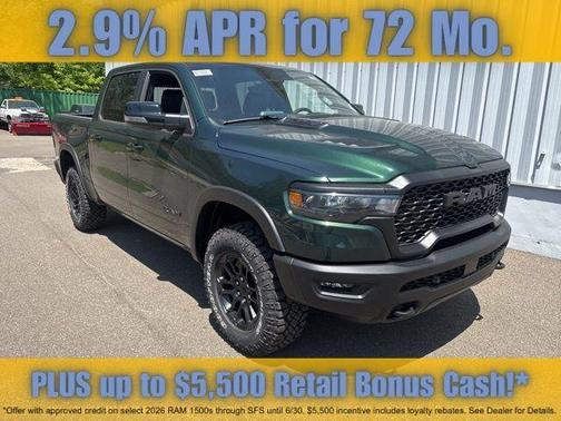 Serrano Red 2026 RAM 1500 Rebel