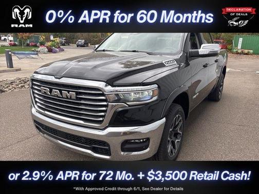 Diamond Black 2026 RAM 1500 Laramie