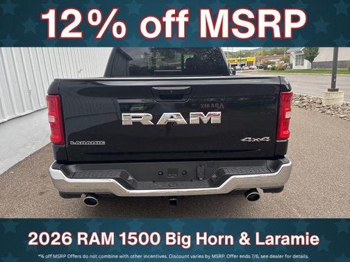 Diamond Black 2026 RAM 1500 Laramie
