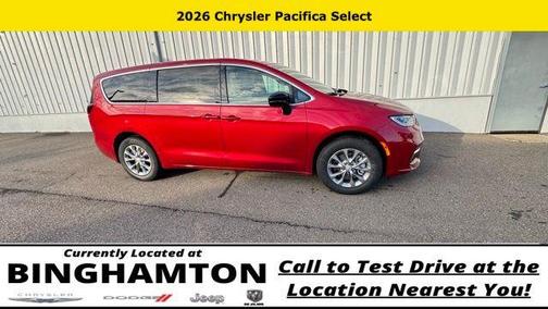 Red 2026 Chrysler Pacifica Select