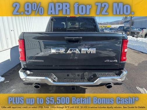 Blue Metallic 2026 RAM 1500 Big Horn/Lone Star