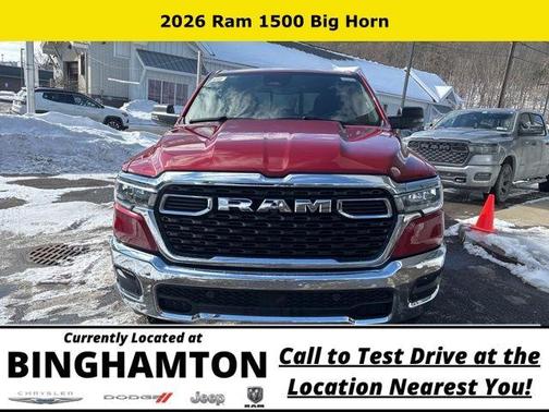 Molten Red Pearlcoat 2026 RAM 1500 Big Horn/Lone Star
