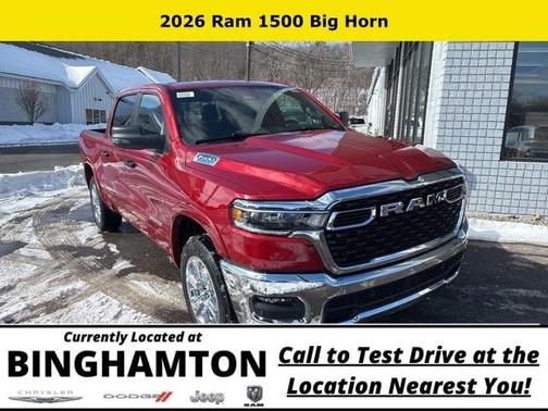 Molten Red Pearlcoat 2026 RAM 1500 Big Horn/Lone Star