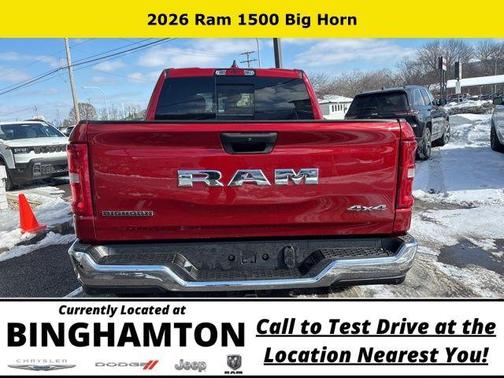 Molten Red Pearlcoat 2026 RAM 1500 Big Horn/Lone Star