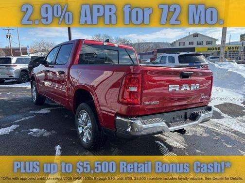 Molten Red Pearlcoat 2026 RAM 1500 Big Horn/Lone Star