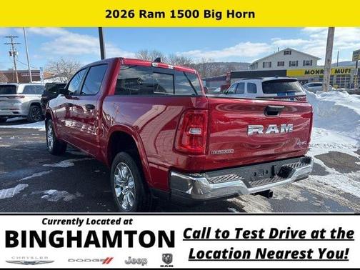 Molten Red Pearlcoat 2026 RAM 1500 Big Horn/Lone Star