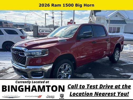 Molten Red Pearlcoat 2026 RAM 1500 Big Horn/Lone Star