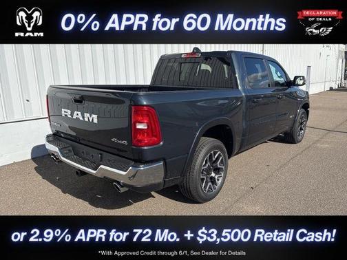 Blue Metallic 2026 RAM 1500 Laramie