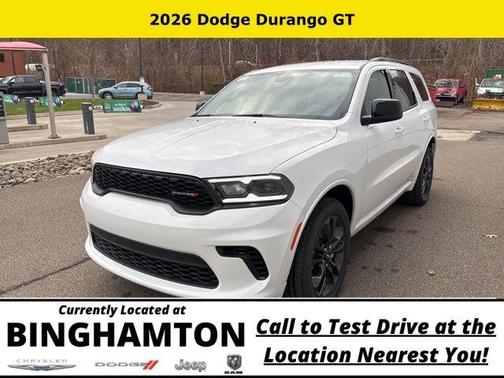 White Knuckle Clearcoat 2026 Dodge Durango GT