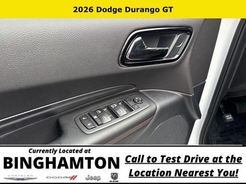 White Knuckle Clearcoat 2026 Dodge Durango GT