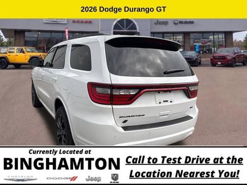White Knuckle Clearcoat 2026 Dodge Durango GT