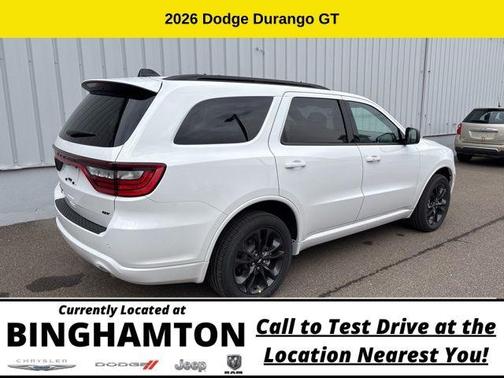 White Knuckle Clearcoat 2026 Dodge Durango GT