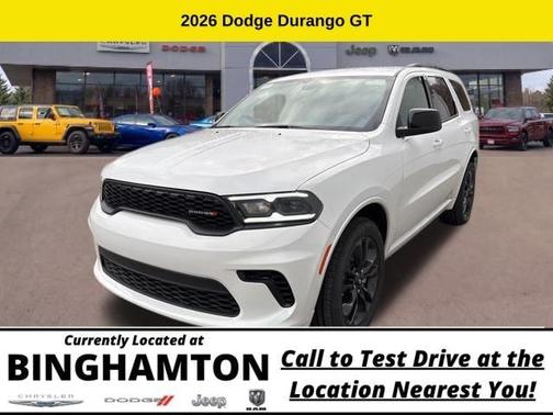 White Knuckle Clearcoat 2026 Dodge Durango GT