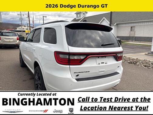 White Knuckle Clearcoat 2026 Dodge Durango GT