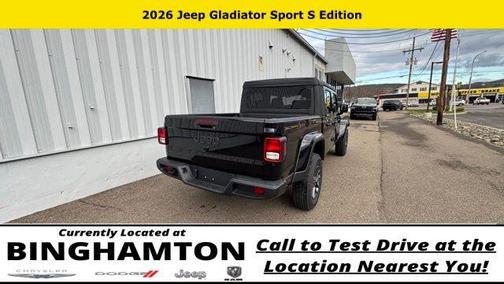 Black Clearcoat 2026 Jeep Gladiator Sport
