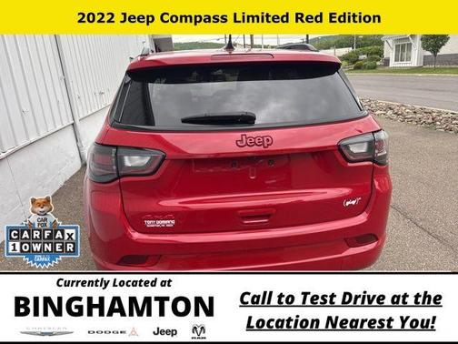 Redline Pearlcoat 2022 Jeep Compass Limited
