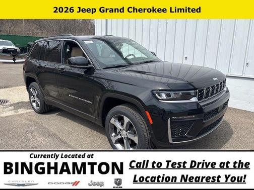 Diamond Black 2026 Jeep Grand Cherokee Limited