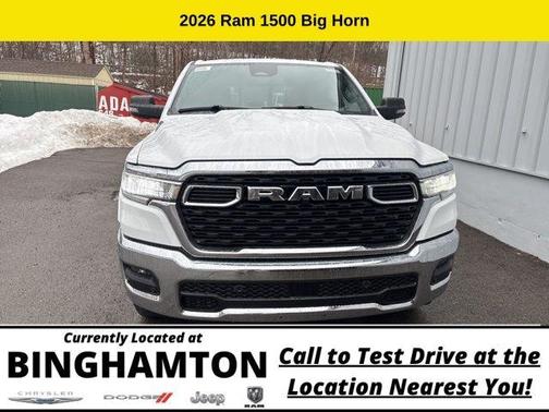 Bright White Clearcoat 2026 RAM 1500 Big Horn/Lone Star