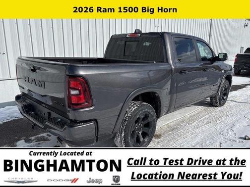 Granite Crystal Clearcoat Metallic 2026 RAM 1500 Big Horn/Lone Star