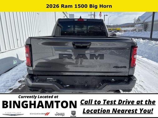 Granite Crystal Clearcoat Metallic 2026 RAM 1500 Big Horn/Lone Star