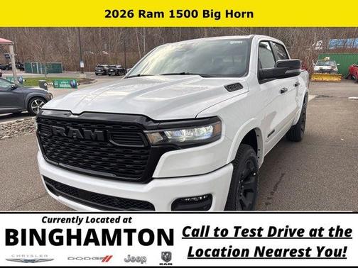 Bright White Clearcoat 2026 RAM 1500 Big Horn/Lone Star