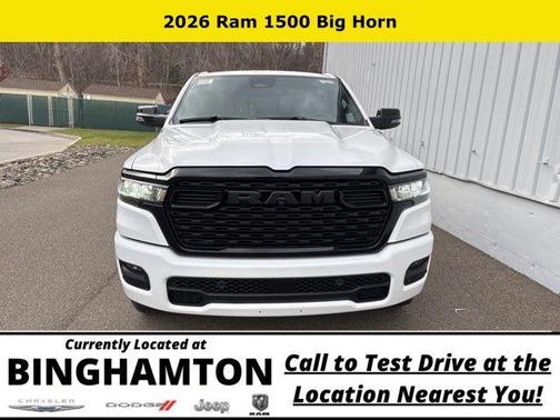 Bright White Clearcoat 2026 RAM 1500 Big Horn/Lone Star