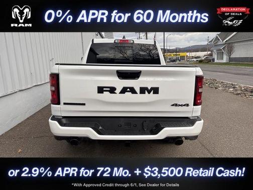 Bright White Clearcoat 2026 RAM 1500 Big Horn/Lone Star