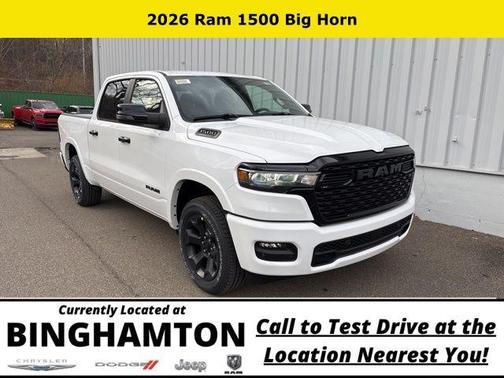 Bright White Clearcoat 2026 RAM 1500 Big Horn/Lone Star