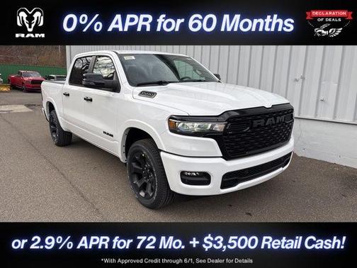 Bright White Clearcoat 2026 RAM 1500 Big Horn/Lone Star